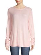 Lord And Taylor Separates Textured Long-sleeve Top