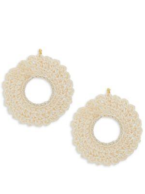 Design Lab Lord & Taylor Woven Drop Earrings