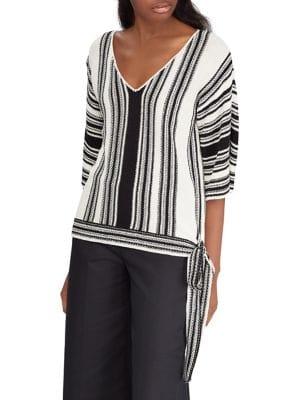 Lauren Ralph Lauren Flutter Elbow-sleeve Top