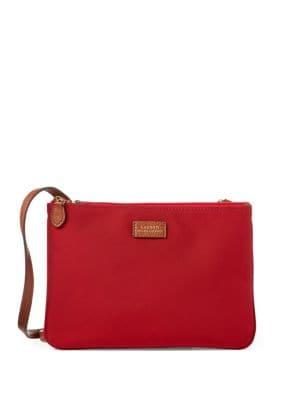 Lauren Ralph Lauren Nylon Double-zip Crossbody Bag