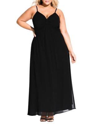 City Chic Plus Ambrosia Maxi Dress