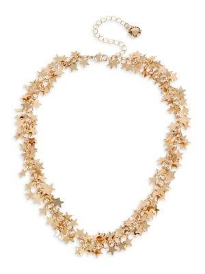 Bcbgeneration Starry Goldtone Charm Collar Necklace