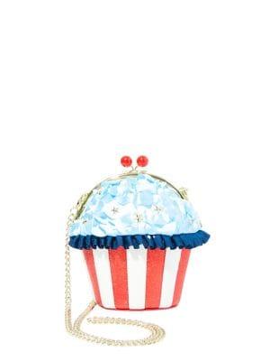 Betsey Johnson Baked In The Usa Kitsch Crossbody Bag