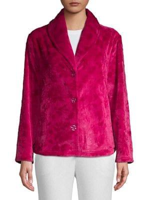 Karen Neuburger Embossed Velvet Jacket