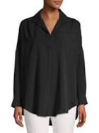 French Connection Rhodes Oversize Blouse