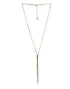 Bcbgeneration Cubic Zirconia Long Goldplated Necklace