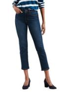 Levi's Cropped Straight-leg Jeans