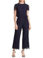 Lauren Ralph Lauren Lace Scalloped Jumpsuit
