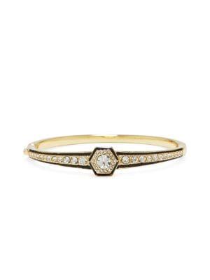 Vince Camuto Goldtone Hinge Cuff Bracelet