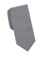 Black Brown Morton Textured Tie