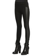 Bcbgeneration Seamed Faux Leather Panel Leggings