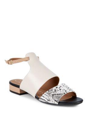 Calvin Klein Fernanda Buckled Sandals