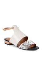 Calvin Klein Fernanda Buckled Sandals