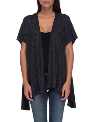 B Collection By Bobeau Jacinta Mixed Media Cardigan
