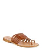 Cocobelle Palermo Leather Toe Ring Slides