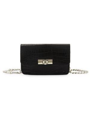 Steve Madden Faux Croc Chain Belt Bag