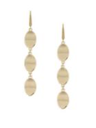 Laundry By Shelli Segal Triple Drop Linear Earrings