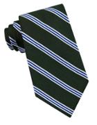 Lord & Taylor The Mens Shop Racer Stripe Silk Tie