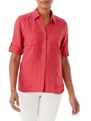 Olsen Linen Safari Shirt