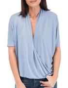 B Collection By Bobeau Cross Front Top