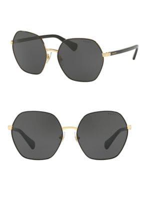 Ralph Lauren 60mm Irregular Sunglasses