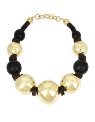 Robert Lee Morris Collection Beaded Collar Necklace