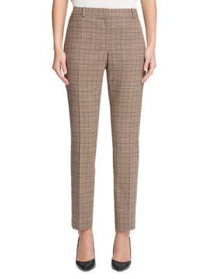 Tommy Hilfiger Slim Plaid Pants