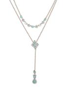 Marchesa Layered Y-necklace