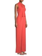 Black Halo Carolina V-neck Jumpsuit