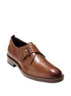 Cole Haan Leather Kennedy Monk Strap Shoes