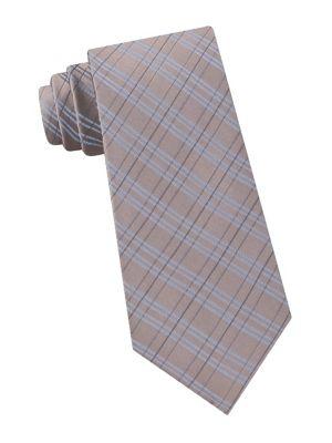 Calvin Klein Triple Pane Satin Silk Tie