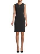 Karl Lagerfeld Paris Bow Sheath Dress
