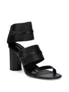 Donald J Pliner Edie Snakeskin-embossed Sandals