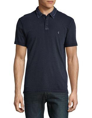 John Varvatos Star U.s.a. Jv Star Peace Cotton Polo