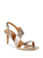 Calvin Klein Lancy Metallic Strappy Sandals