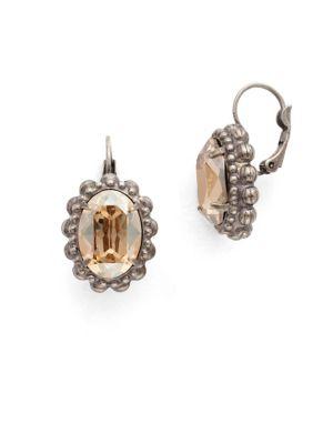 Sorrelli Mirage Camellia Swarovski Crystal Earrings