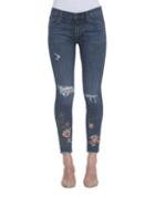 Driftwood Distressed Skinny-fit Denim Jeans
