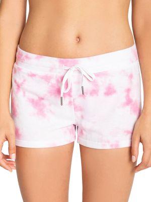 Pj Salvage Tie-dye Hasta Manana Drawcord Shorts