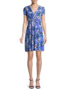 Vince Camuto Short-sleeve Floral Dress