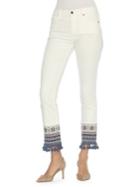 Driftwood Colette Mural Patterned Jeans