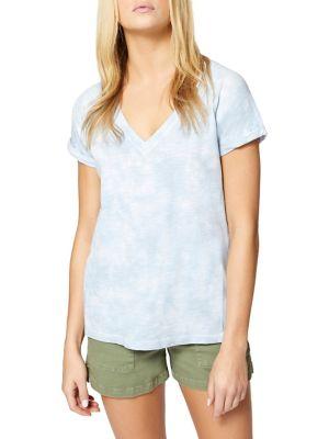 Sanctuary Swirl-print V-neck Tee