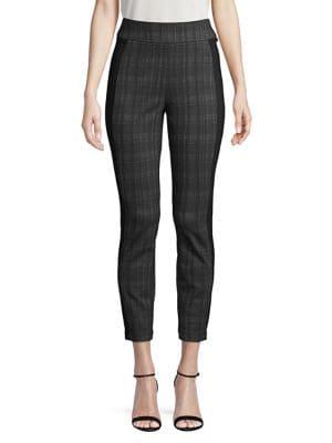 Ivanka Trump Plaid Pull-on Pants