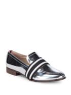 Tommy Hilfiger Gnaz Metallic Leather Casual Loafers