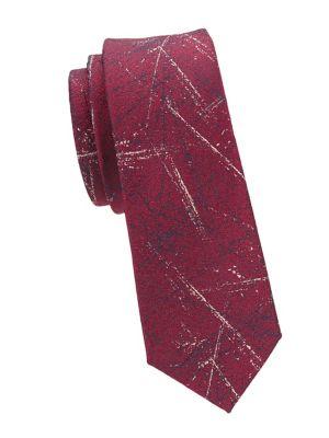 Lord Taylor Friar Abstract Brushstroke Tie