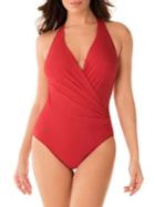 Miraclesuit Rock Solid Wrapsody One-piece Swimsuit