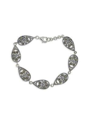 Designs Sterling Silver Paisley Bracelet