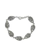 Designs Sterling Silver Paisley Bracelet