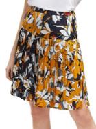 French Connection Aventine Drape Printed Skirt