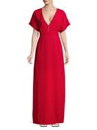 Wayf V-neck Dolman Sleeve Maxi Dress