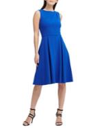 Donna Karan Classic Sleeveless Fit-and-flare Dress